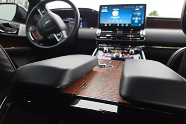 Executive passenger cabin for Seattle business car service