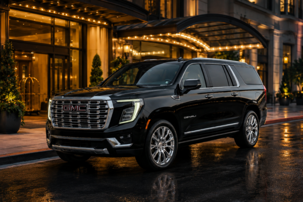 GMC Yukon XL Denali for Seattle hotel and group transportation